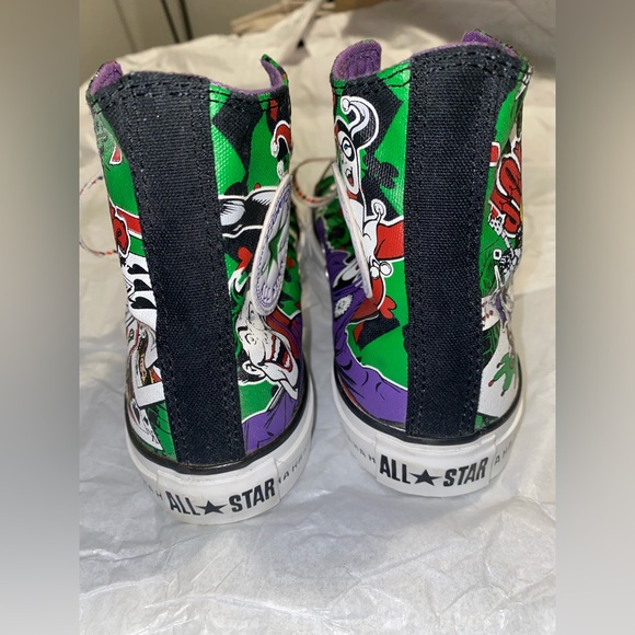 Converse Joker’s Wild DC X Converse Limited Edition High Tops Unisex - Picture 8 of 8